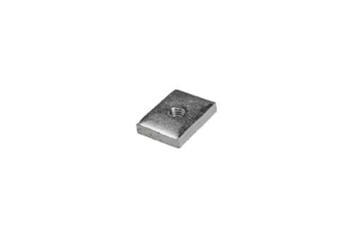 ALX-1903-000 | M8 BEVESTIGINGSPLAATJE VOOR PROFIEL 38X40 EN 32X20MM - PER STUK