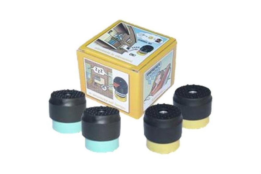 LAV-1121-000 | VOETDEMPER - 50 TOT 80KG 4PCE/PCK - 2X GEEL + 2X BLAUW