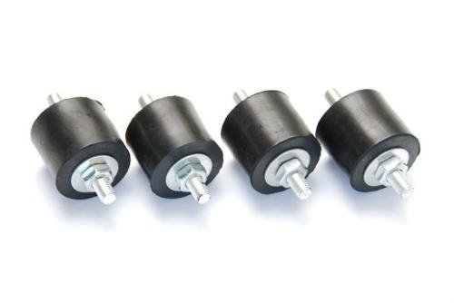 LAV-0220-000 | BLOC D'AMMORTISSEMENT CYLINDRIQUE M8x23 40x30MM - 4PCE/PCK