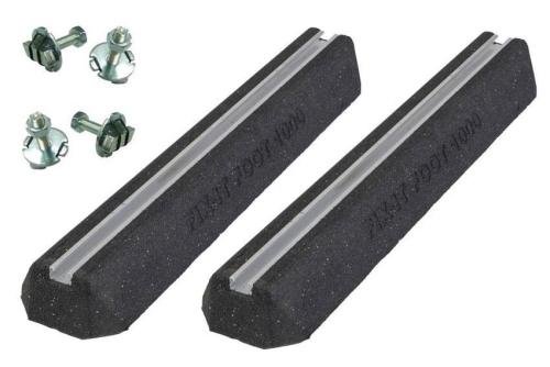 BFF-1228-000 | FIX-IT FOOT SET - 1000X180X95MM - BOITE 2 PIEDS INCL. ECROUS M10X40