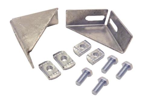 BFS-9501-000 | OPTIONELE BEVESTIGINGSKIT VOOR 'H' FRAME STELPOTEN 450X450MM