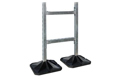BFS-5600-000 | H-FRAME STELPOOT - 600X600MM 1 STUK = 1 KIT (2 VOETEN)