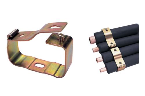 ASP-3504-000 | COLLIER EN METAL 80X46MM -5/8' - 1 1/8' FIXATION DIRECTE - 10PCE/PCK
