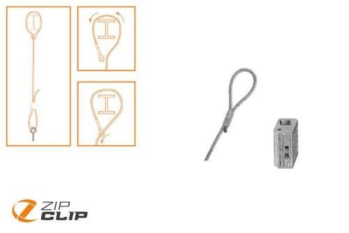 ZCL-1010-873 | LOOP-IT STANDAARD OPHANGSYSTEEM 10MTR - BELASTING 15KG - 10PCE/PCK