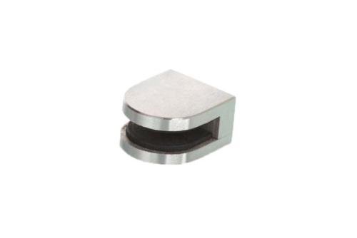 GFG-6120-840 | GLASKLEM MET AFNEEMBAAR RUGPLAATJE VOOR 8MM GLAS VLAKKE MONTAGE AISI316