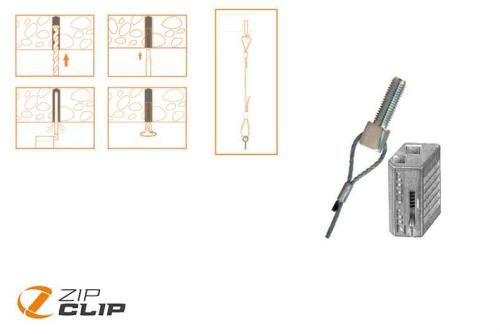 ZCM-2105-873 | THREAD-IT M8X25MM OPHANGSYSTEEM 5MTR - BELASTING 50KG - 10PCE/PCK