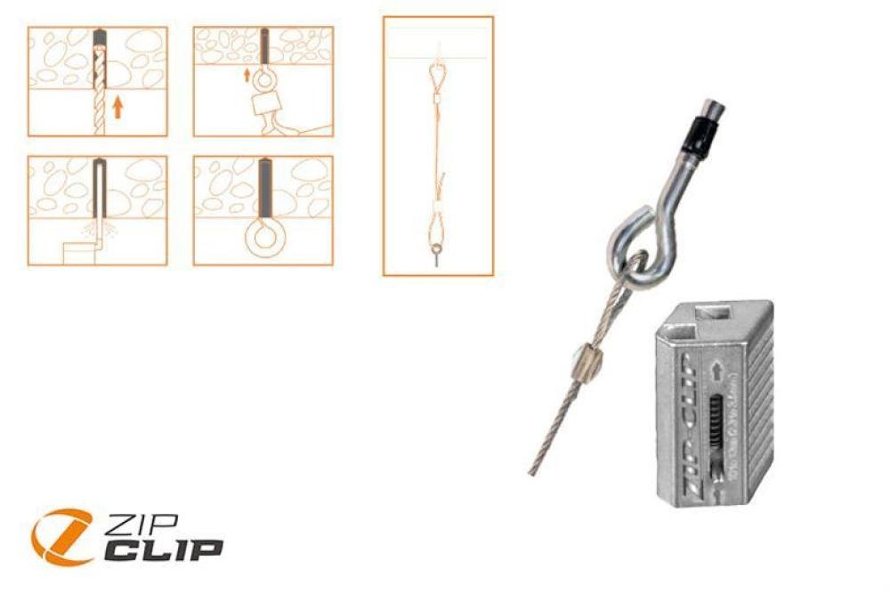 ZCC-3010-873 | CON-LOCK BETONOPHANGSYSTEEM 10MTR - BELASTING 90KG - 5PCE/PCK