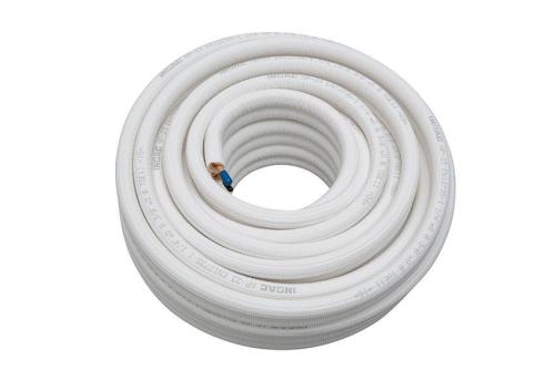 CIN-2212-000 | GEISOLEERDE KOPERLEIDING 1/4'+1/2' BRANDKLASSE B-S1-D0 - 20MTR/ROL