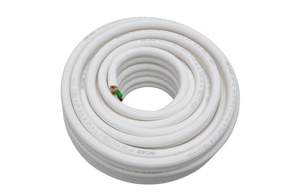 CIN-2242-000 | TUBE CUIVRE PREISOLE 3/8'+3/4' CLAS.AU FEU B-S1-D0 - 20MTR/ROL