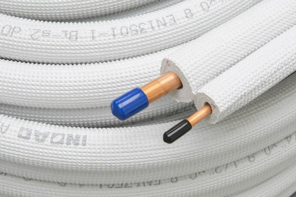 CIN-2213-000 | TUBE CUIVRE PREISOLE 1/4'+1/2' CLAS.AU FEU B-S1-D0 - 30MTR/ROL