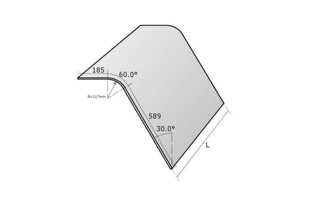 PNR-9020-000 | GEHARD GLAS - L : 943MM MODEL: VBM/E 0620