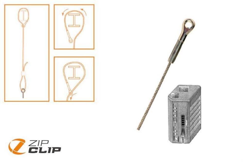 ZCO-2008-873 | ZIP-LOCK OPHANGSYSTEEM MET OOG 8MTR - BELASTING 50KG - 10PCE/PCK