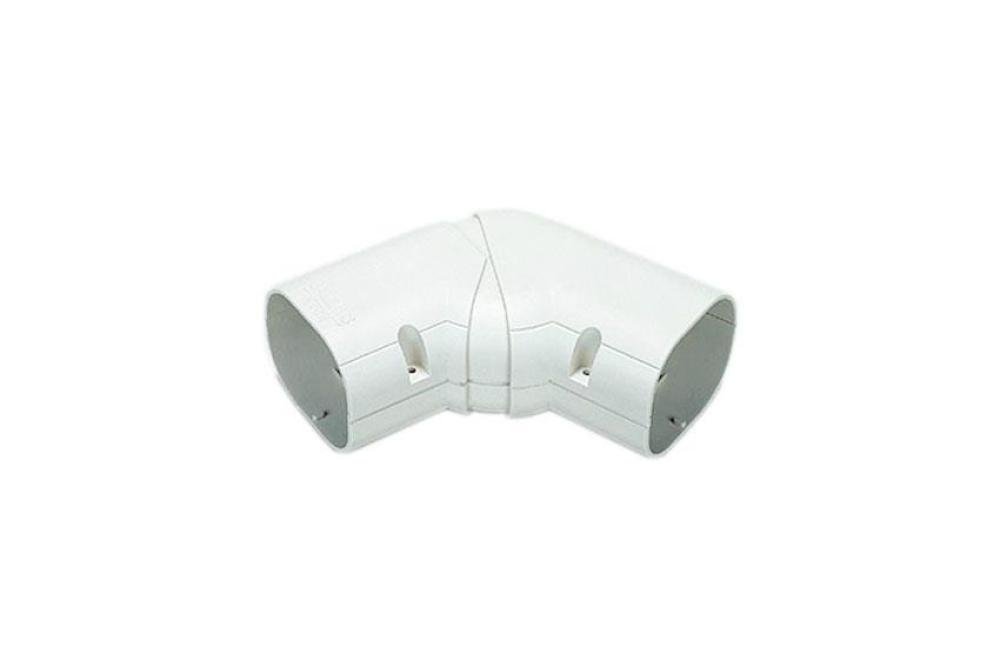 DIN-1527-303 | CLEAN DUCT 100 - COUDE PLAT AJUSTABLE 45° - 90°