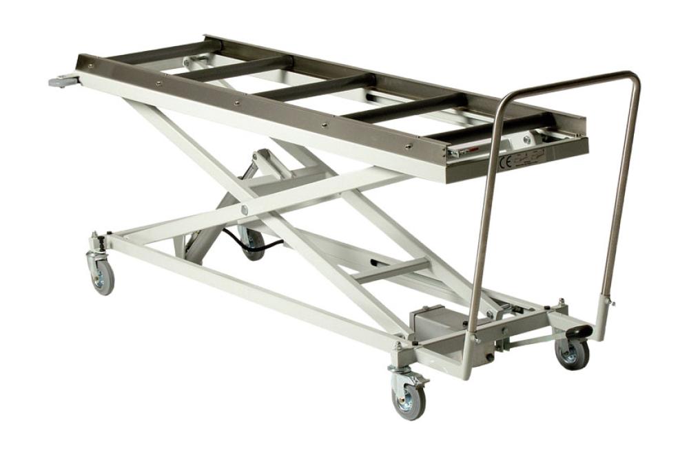 LCI-1000-000 | HEF- EN TRANSPORTWAGEN HYDRAULISCH VERLAKT RAL 7035 - HEFHOOGTE 1650MM