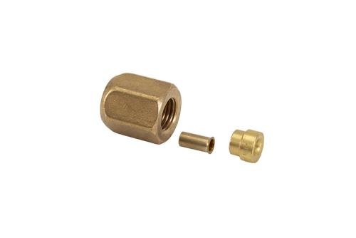 CIF-4000-000 | SAE FITTING AVEC TUBE CONNECTION 1/4' 10PCE/PCK -  20X6.5MM UNF 7/16-20