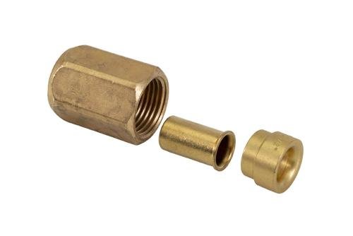 CIM-4020-000 | SAE FITTING AVEC TUBE CONNECTION 12MM 10PCE/PCK - 31X12.5MM UNF 3/4-16