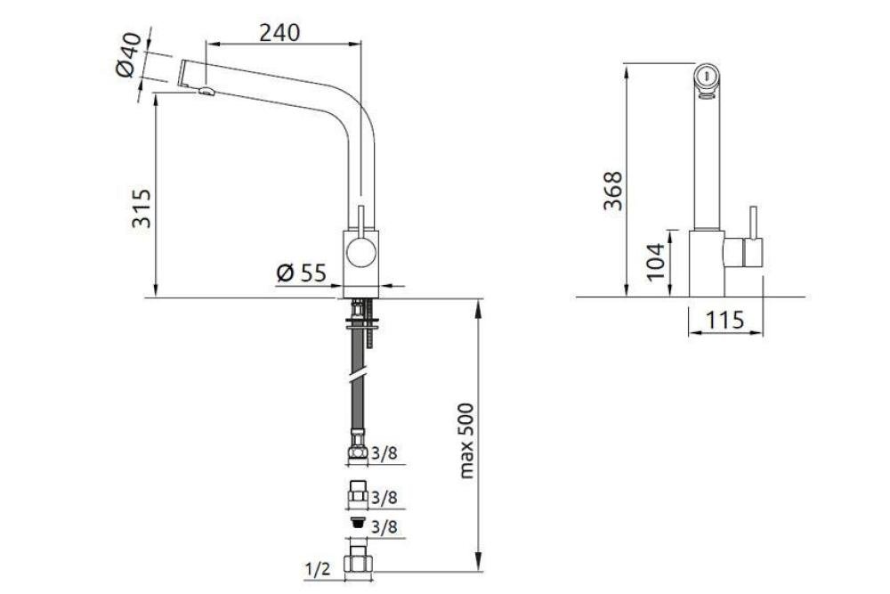 LKR-3112-844 | INFRAROODKRAAN - OCEANUS PLUS 300 BT DUAL SENSOR - MET BATTERIJEN