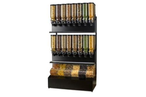 LFD-8100-020 | DISTRIBUTEUR EN VRAC FREE FLOW PRO 16+6X 13.5L - GONDOLA AUTONOME