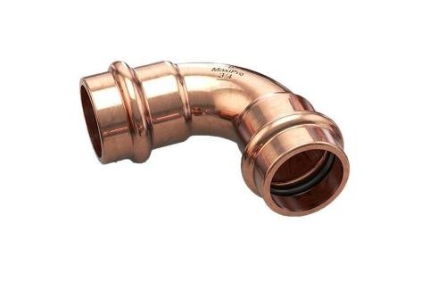 CMP-0108-000 | BOCHT 90° - 3/8' MAXIPRO - V/V - 5PCE/PCK