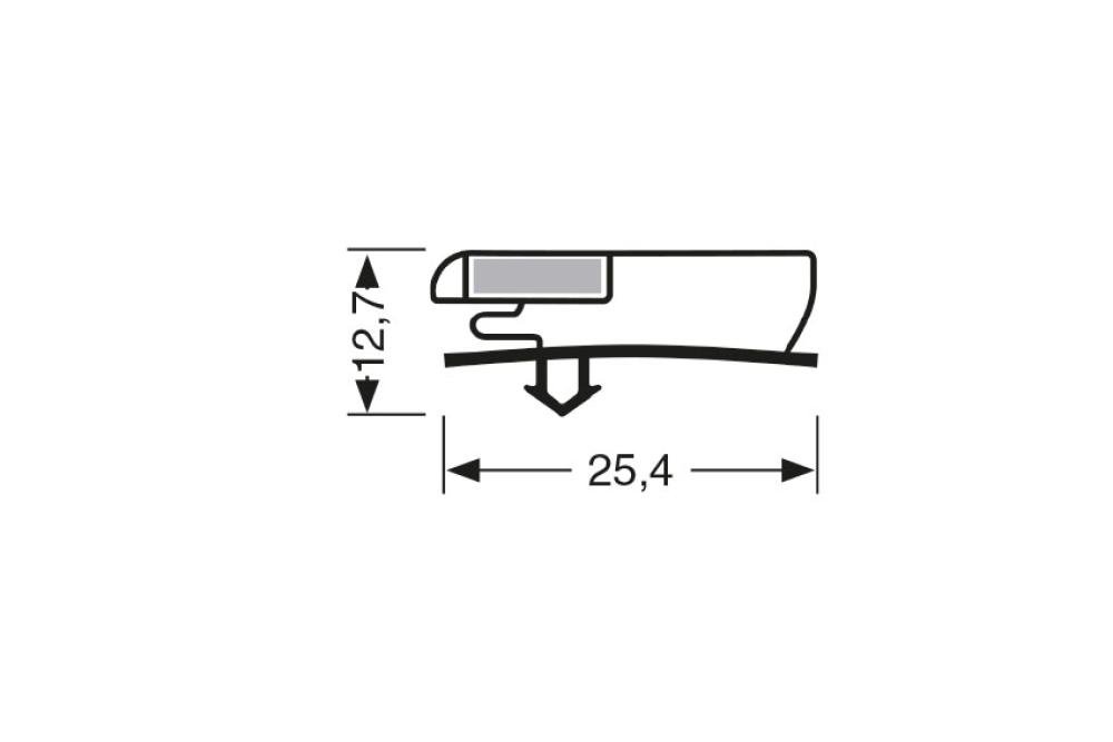 JPC-1690-020 | JOINT MAGNETIQUE - 2440MM/LNG AVEC AIMANT M18