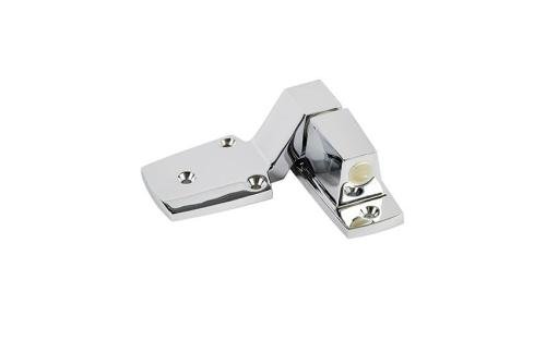 KHC-6221-845 | CHARNIERE CHROMEE - SHORT STRAP REVERSIBLE GAUCHE/DROITE - DECALAGE '0'
