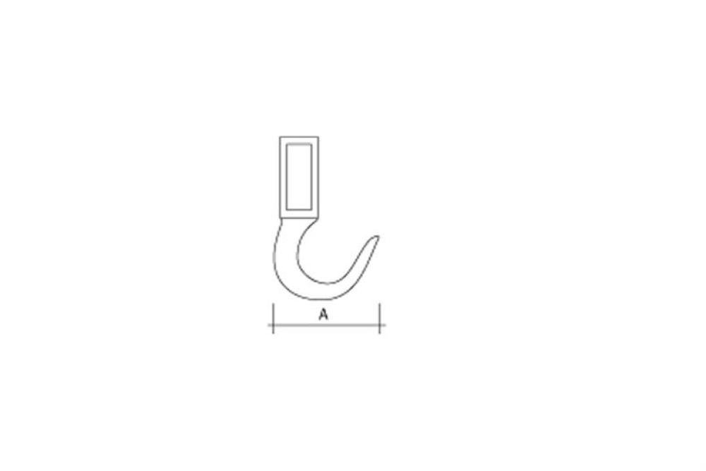 CHB-5251-000 | SCHUIFHAAK 55-110MM - 250KG