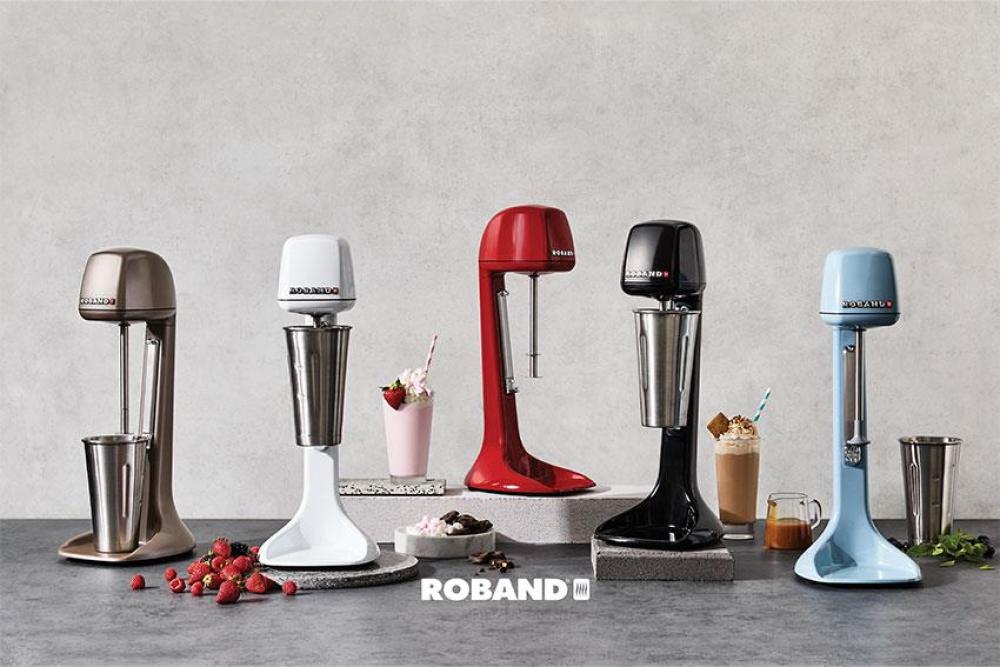 ROB-5000-880 | MILKSHAKE MIXER INCL. 1 RVS BEKER 710ML - 2 SNELHEDEN