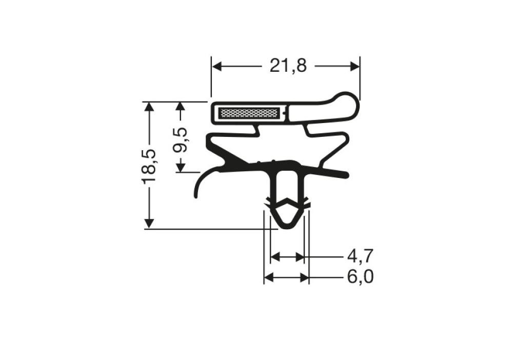 JPC-1930-050 | JOINT MAGNETIQUE - 2550MM/LNG