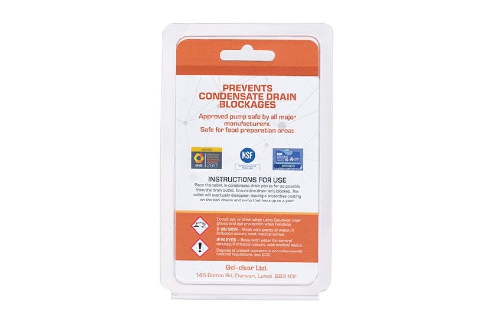 GCD-1060-000 | COMPRIMES POUR CHAMBRES FROIDES EFFICACE PENDANT 1 ANS