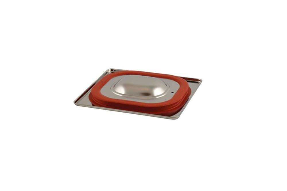 LGI-9216-000 | GN DEKSEL 1/6 MET SILICONE DICHTING PREMIUM LINE