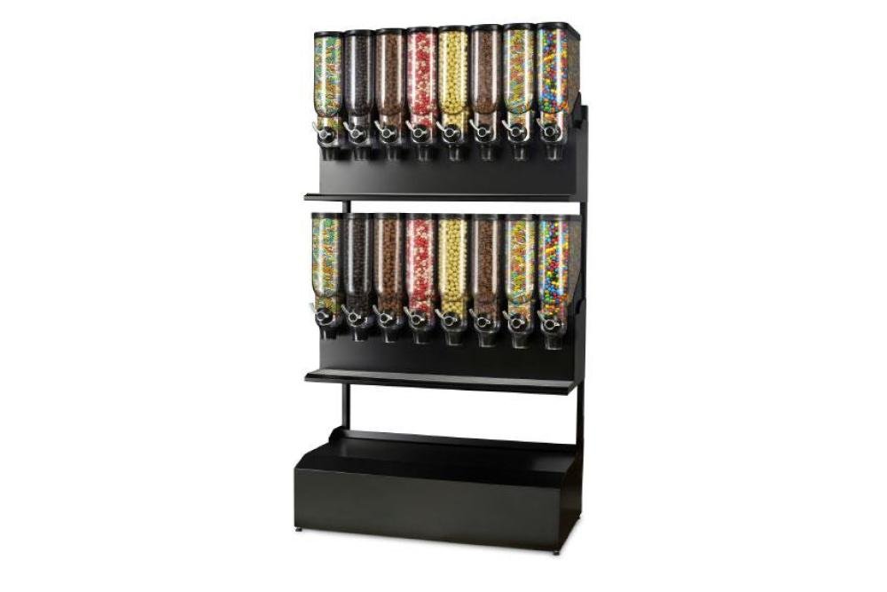 LFD-8000-020 | FREE FLOW PRO BULK DISPENSER 16X 13.5L - VRIJSTAANDE GONDOLA