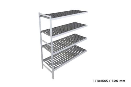 FRA-4591-000 | AANBOUWREK 6611 - 1710X560X1800MM 4 NIVEAUS