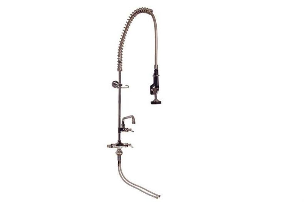 LKE-2410-000 | ENKELGATS VOORSPOELDOUCHE TAFELMODEL INCL. KWARTSLAG TUSSENKRAAN