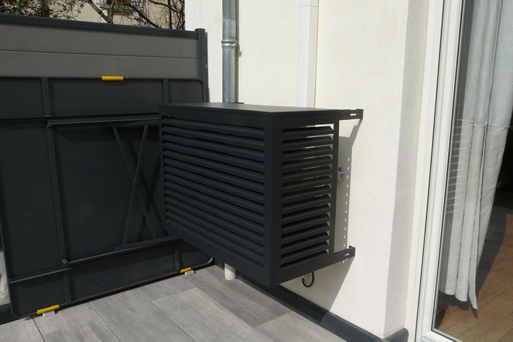 ALX-5600-023 | BOÎTIER - ALUMINIUM LAQUE SMALL - 900X450-600X680MM