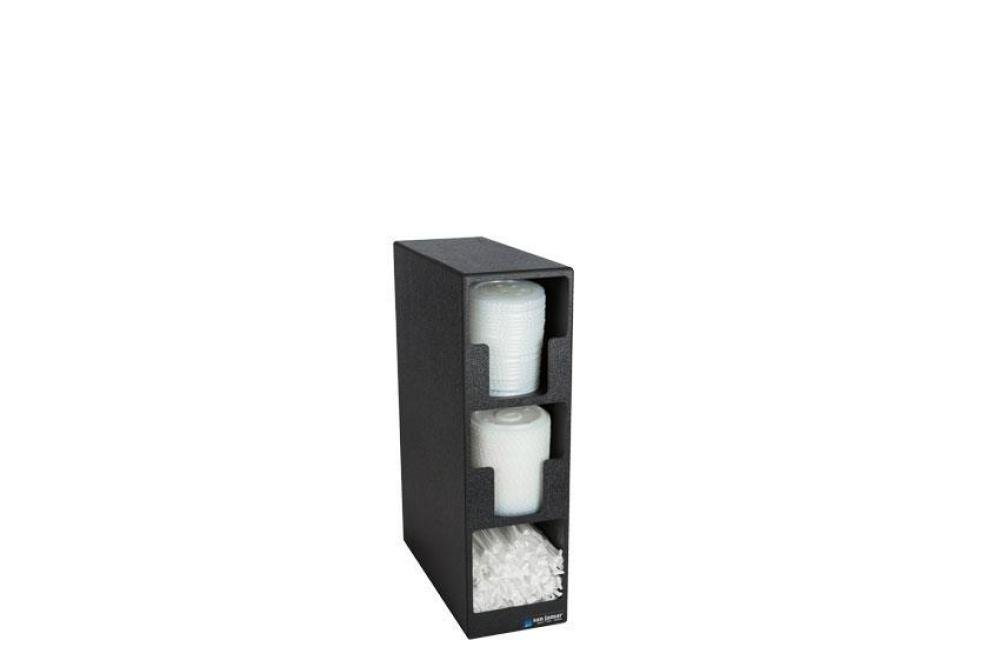 LDP-2202-020 | DISTRIBUTEUR POUR COUVERCLES/PAILLES 2 COMP. COUVERCLES / 1 COMP. PAILLES
