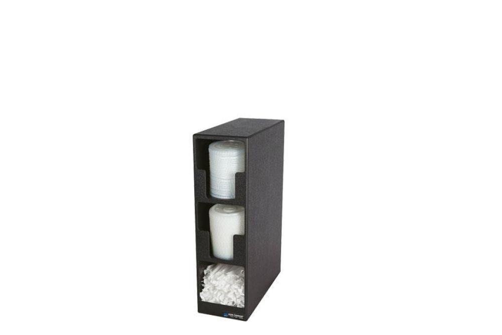 LDP-2202-020 | DISTRIBUTEUR POUR COUVERCLES/PAILLES 2 COMP. COUVERCLES / 1 COMP. PAILLES
