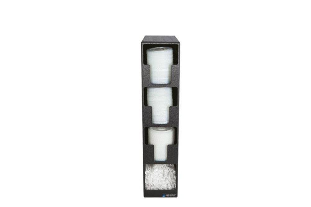 LDP-2203-020 | DISTRIBUTEUR POUR COUVERCLES/PAILLES 3 COMP. COUVERCLES / 1 COMP. PAILLES