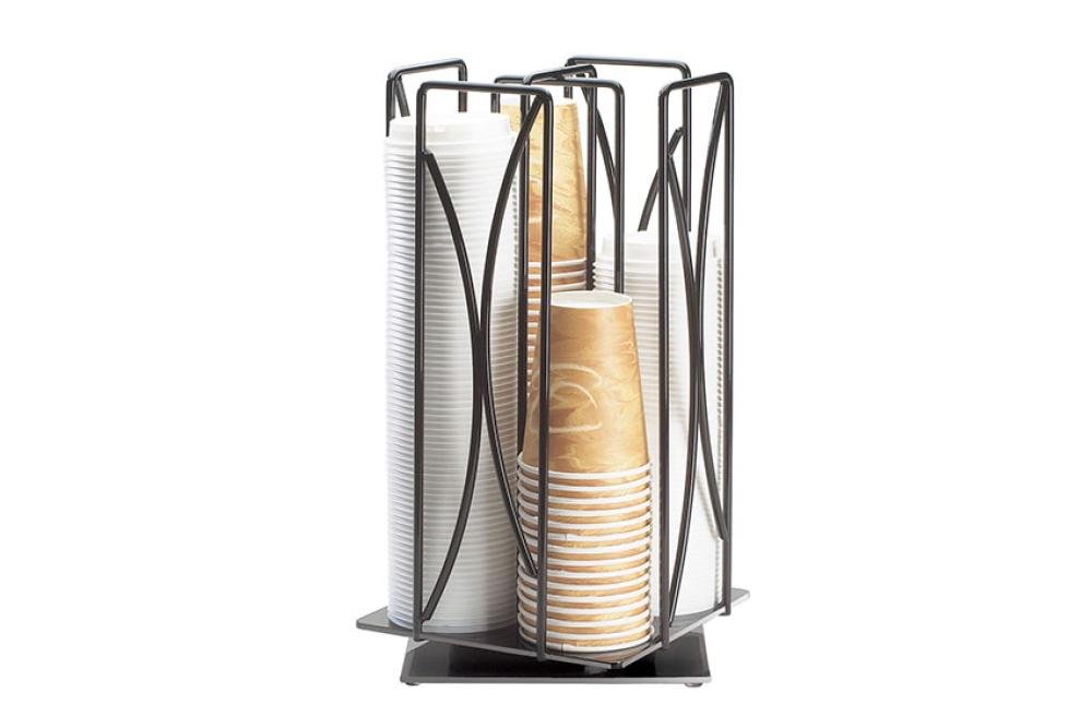 CCD-0115-020 | ORGANISATEUR COUVERCLES/TASSES - 360° ECO - 204X204X445MM - MAX. Ø101.6MM