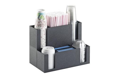 CCD-1015-020 | CUP/TOEBEHOREN CADDY - 2 NIVEAUS 369X223X273MM - MAX. Ø95MM