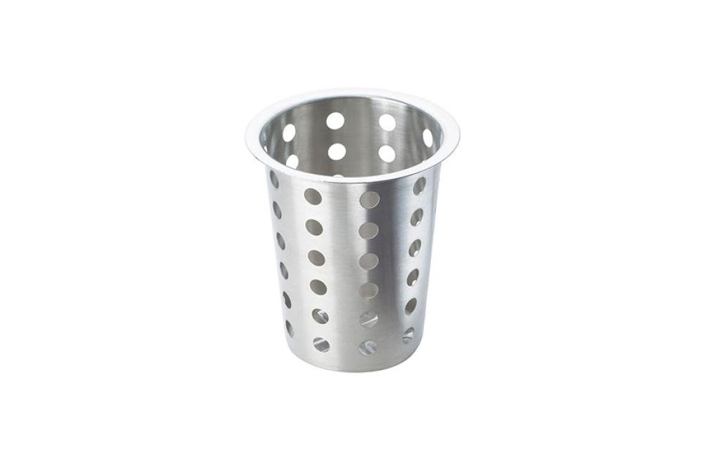 CCD-9000-840 | CYLINDRE INOX POUR COUVERTS/ACCESSOIRES Ø114 - H ±135MM - PERFORE - AISI304