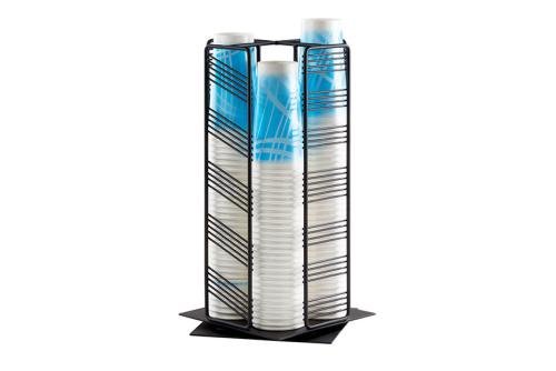 CCD-0110-020 | BEKER-/DEKSELSTAND - 360° 222X222X451MM - MAX. Ø95MM