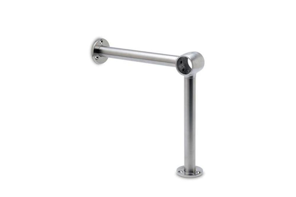 GFK-2131-840 | SUPPORT REPOSE-PIEDS VARIABLE  Ø38.1MM INOX AISI 304 - DIMENSIONS VARIABLES