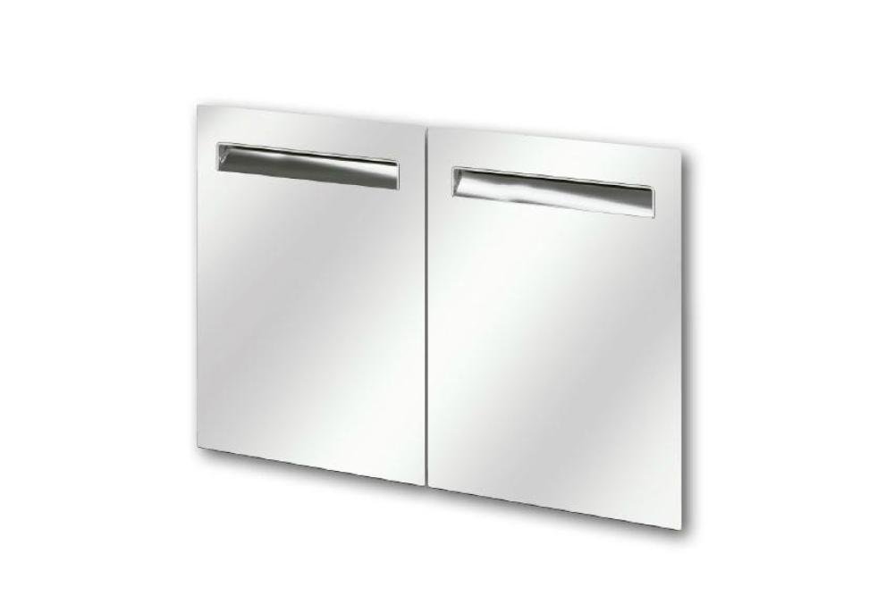 RAL-5800-000 | AL58 PORTE DOUBLE EN INOX SERIE A5 702X878MM