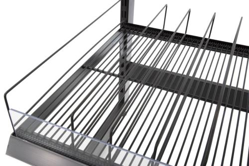 FIF-1131-020 | RAYON EN FIL FIXE 1250MM INCLINABLE OU HORIZONTAL + PLEXI 80MM
