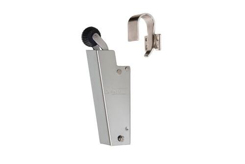 DCA-1611-000 | ATTRAPE-PORTE DICTATOR - EN ACIER INOX MONTAGE A L'EXTERIEUR 50 N. CROCHET 1011