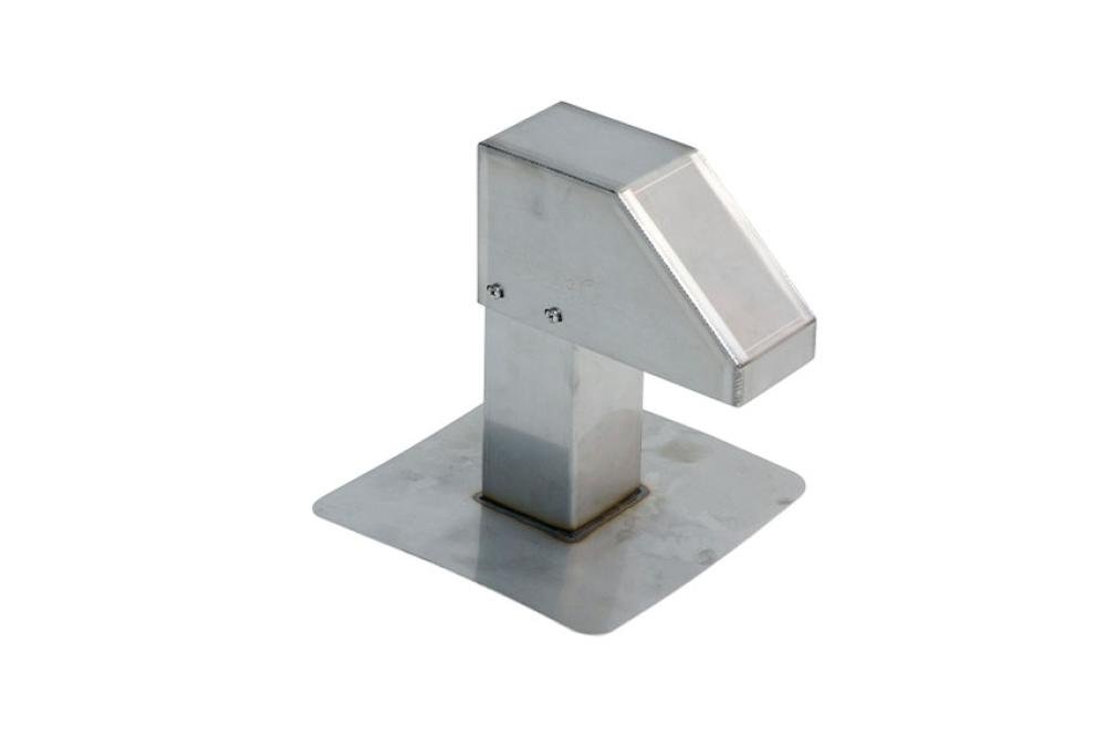 ALX-7102-000 | ALUMINIUM DAKDOORVOER 80X80MM - 1 UITGANG
