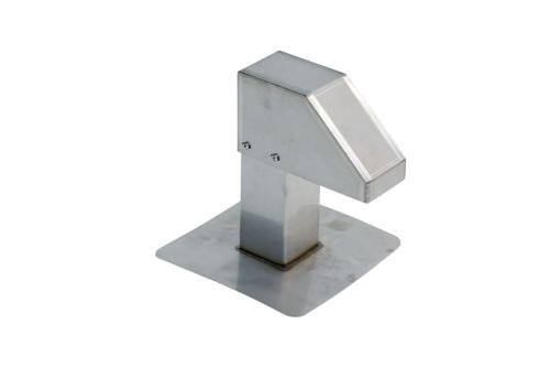 ALX-7102-000 | PASSAGE ALUMINIUM 80X80MM - 1 SORTIE