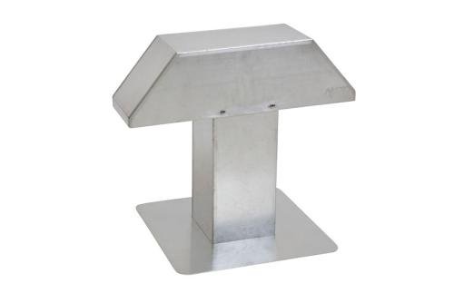 ALX-7446-000 | PASSAGE ALUMINIUM 200X200MM - 2 SORTIES