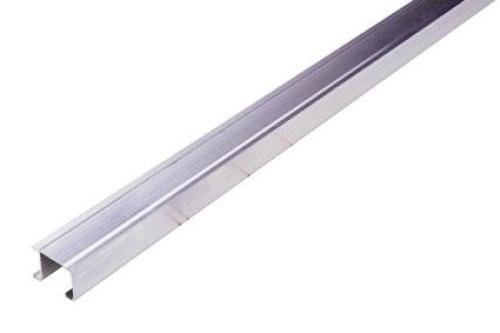 SRP-1100-000 | ALUMINIUM SCHUIFDEURPROFIEL - 6MTR/LNG 6MTR/LNG
