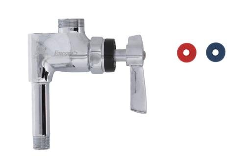 LKE-9594-000 | ROBINET INTERMEDIAIRE - QUART DE TOUR SANS COL DE CYGNE